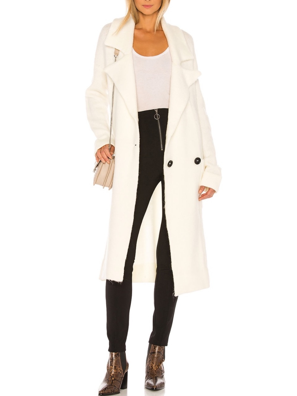 Show Me Your MuMu Off-White Melrose Sweater Jacket